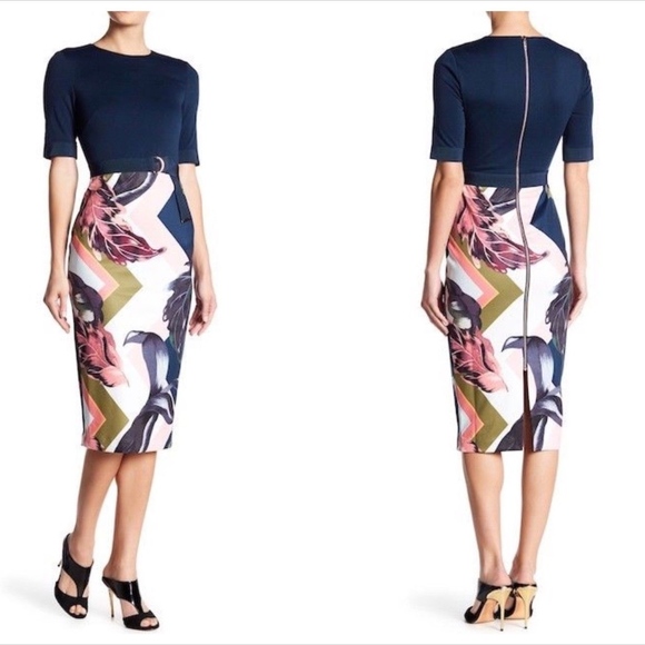 ted baker Dresses & Skirts - Ted Baker Casiew Eden Body Con Dress